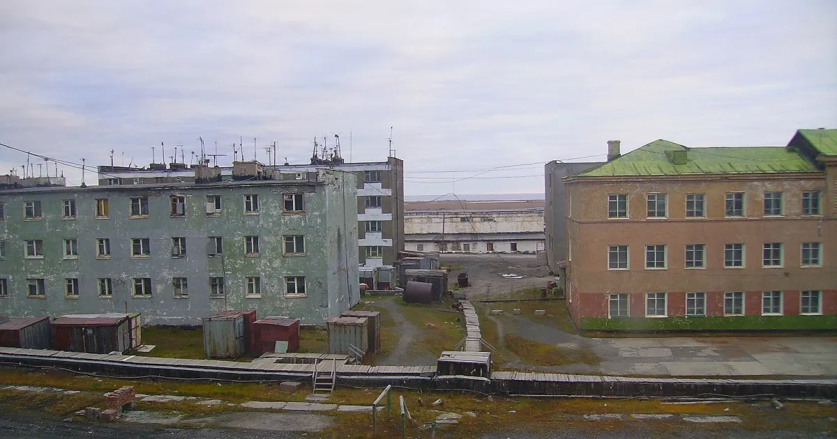 Тикси — вид аэропорта