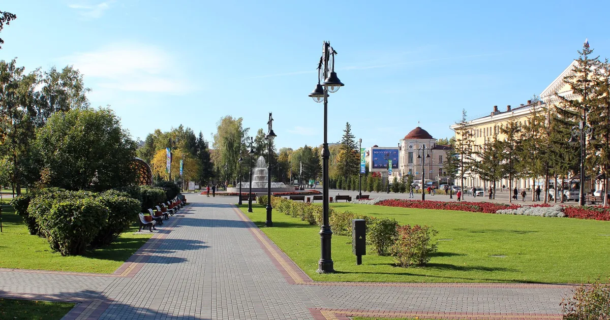 Томск — вид города